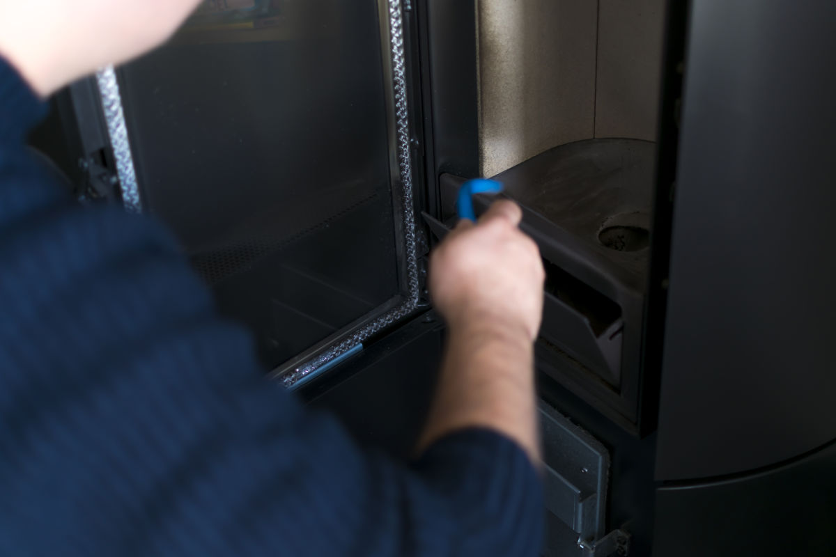 Entretien d'un poêle à granulé